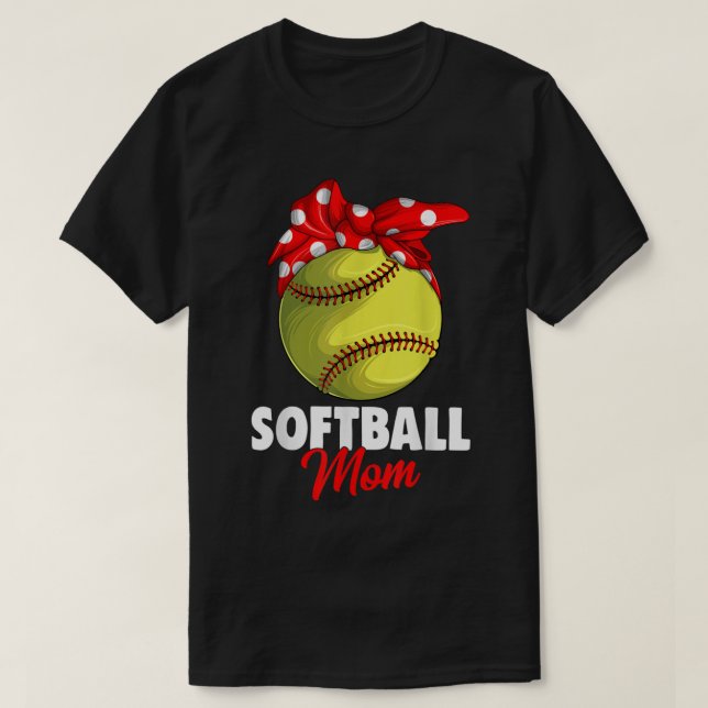 Camiseta Madres de Softbol (Diseño del anverso)
