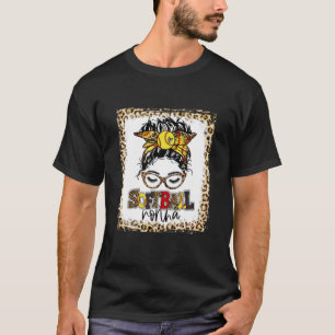 Camiseta Madres del Día del Juego Bun Blanche de Softball N