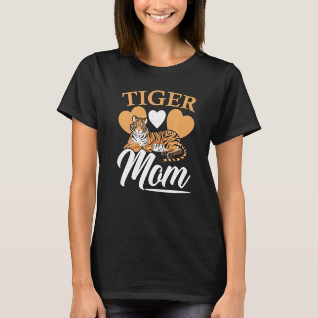 Camiseta Madres del zoo de animales salvajes de la madre de (Anverso)