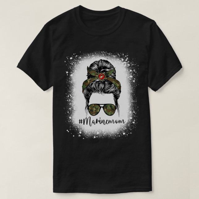 Camiseta Madres divertidas y divertidas madres marinas con  (Diseño del anverso)