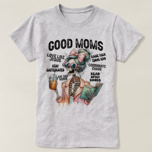 Camiseta Madres Geniales y Divertidas Regalo del D