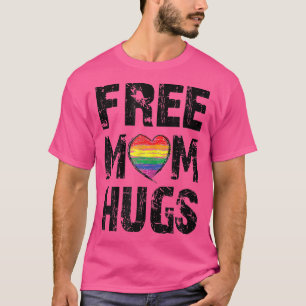 Camiseta Madres liberan a mamá abraza a gay orgullo LGBT