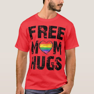 Camiseta Madres libres abrazos a mamá obsequios gay con org
