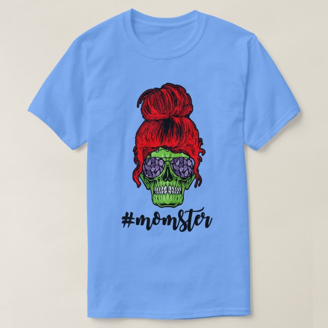 Camiseta Madres Locas De Cabello Rojo Mamastro Madre Gracio (Diseño del anverso)