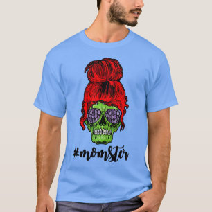 Camiseta Madres Locas De Cabello Rojo Mamastro Madre Gracio