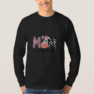 Camiseta Madres Madres De Cumpleaños Para Nacimiento Chica