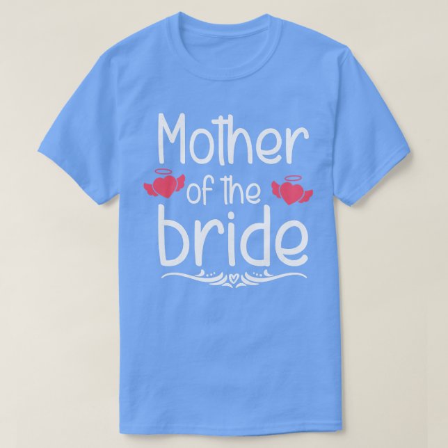 Camiseta Madres Madres De La Novia Boda Bridal Justo Mar (Diseño del anverso)