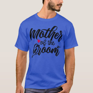 Camiseta Madres Madres Madres de Boda del Corazón de Flecha
