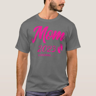 Camiseta Madres Mamá 2023 cargando Invitación de embarazo F