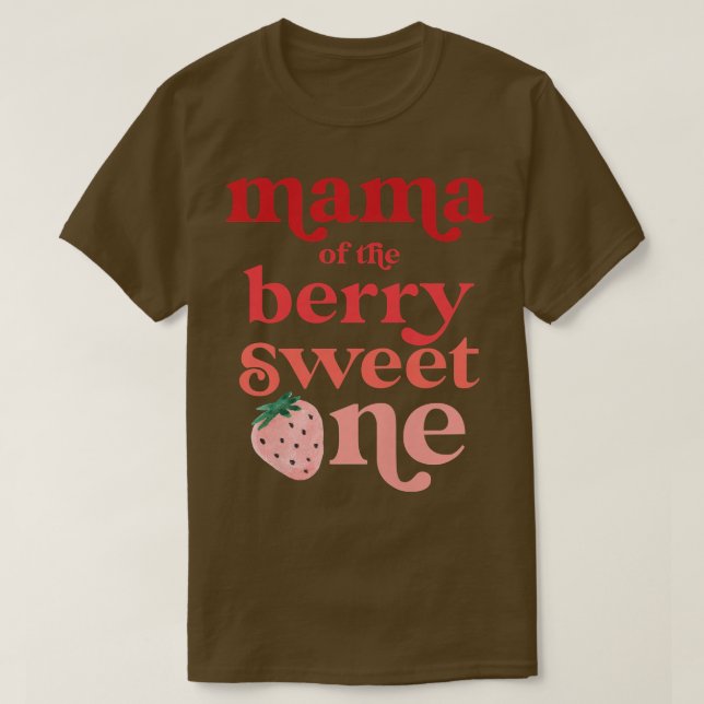 Camiseta Madres mamás de Berry Sweet One Firs (Diseño del anverso)
