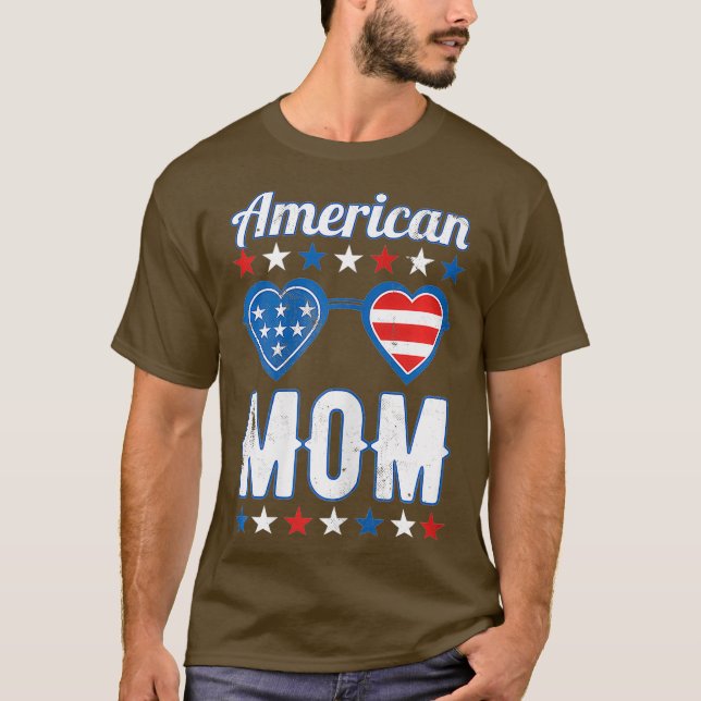 Camiseta Madres norteamericanas 4 de julio (Anverso)