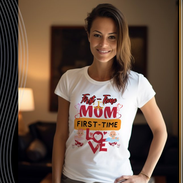 Camiseta Madres primerizas, amor primerizo (Subido por el creador)
