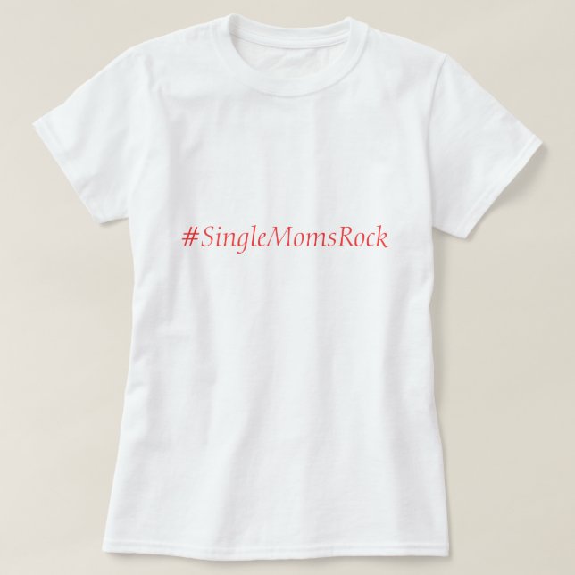 Camiseta Madres solteras (Diseño del anverso)