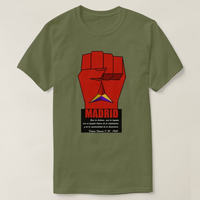 CAMISETA MADRID 1936 (Diseño del anverso)