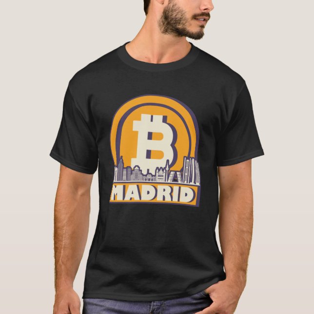 Camiseta Madrid Bitcoin Maximalist (Anverso)