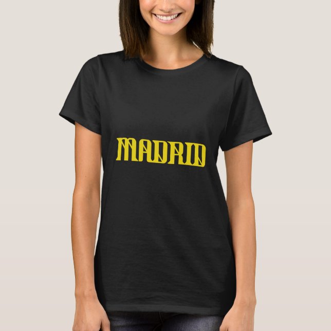 Camiseta Madrid City  (Anverso)