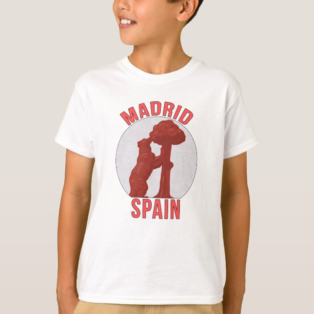 Camiseta Madrid España (Anverso)
