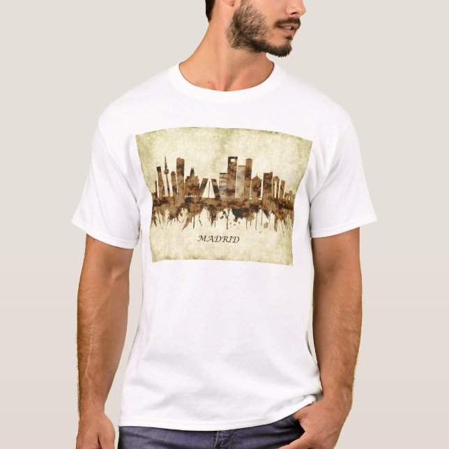 Camiseta Madrid España (Anverso)
