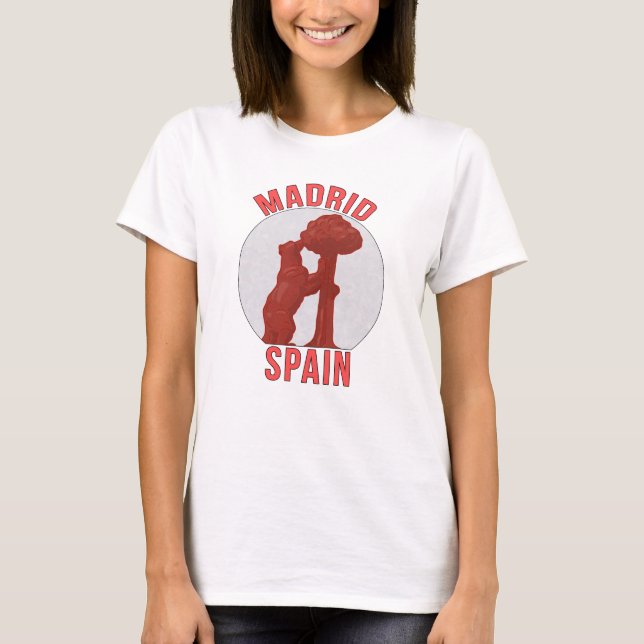 Camiseta Madrid España (Anverso)