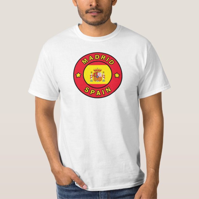 Camiseta Madrid España (Anverso)