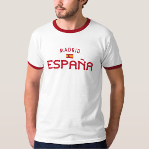Camiseta Madrid España (angustiada)