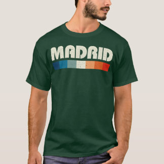 Camiseta Madrid España chica de los 80