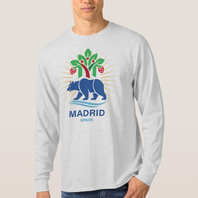 Camiseta Madrid España Europa (Anverso)