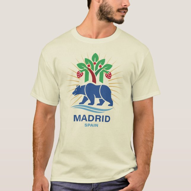 Camiseta Madrid España Europa (Anverso)