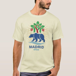 Camiseta Madrid Spain Europe