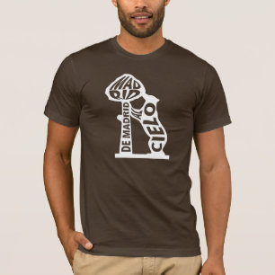 Camiseta Madrid to Heaven Typographic - Bear and Tree