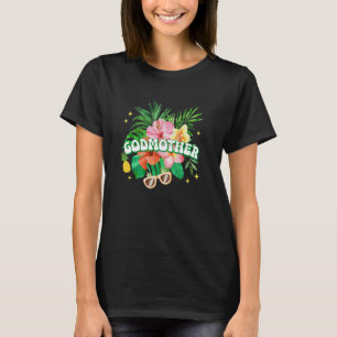 Camiseta Madrina Cumpleaños Familia Hawaii Aloha Hawai