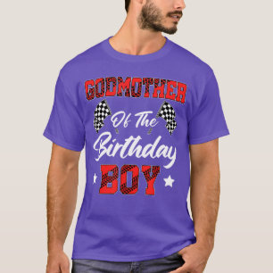 Camiseta Madrina de Carreras del Niño Cumpleaños Familia de