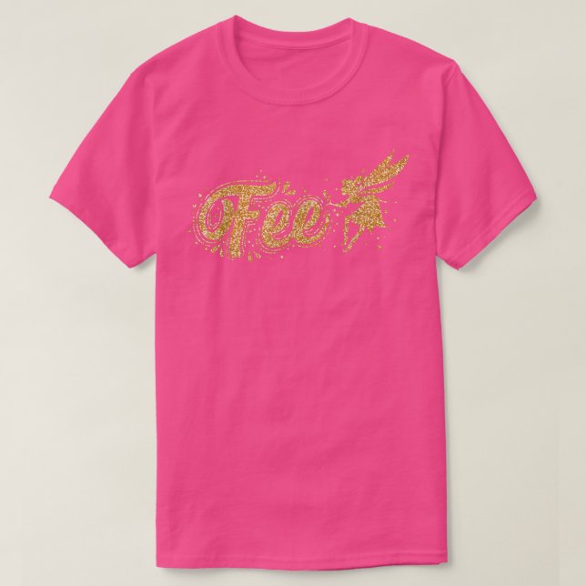 Camiseta Madrina de hadas con alas de ángel (Diseño del anverso)