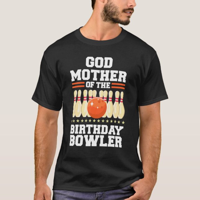 Camiseta Madrina De La Bola De Jugador De Cumpleaños (Anverso)