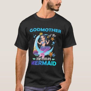 Camiseta Madrina De La Familia Que Coincide Con La Sirena D