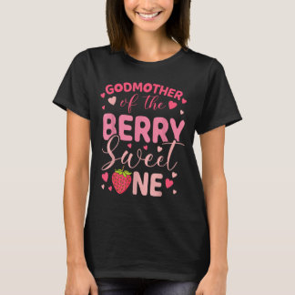 Camiseta Madrina de la fresa dulce de la baya primero