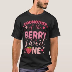 Camiseta Madrina de la fresa dulce de la fresa primero