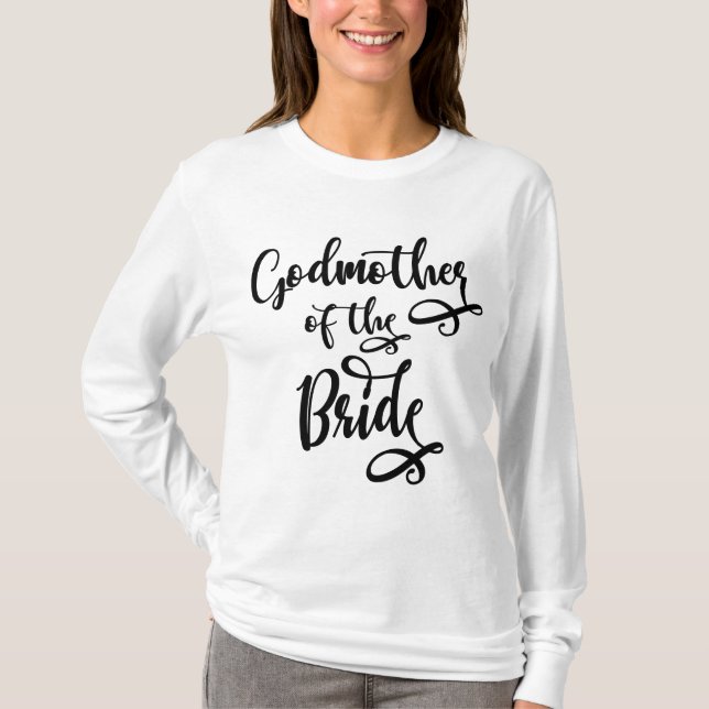 Camiseta Madrina de la novia (Anverso)