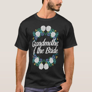Camiseta Madrina De La Novia Corona Floral Despedida De Sol