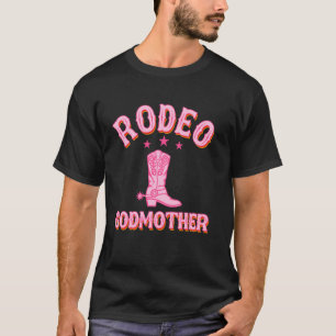 Camiseta Madrina de Rodeo Cumpleaños Primero Vaquera Occide