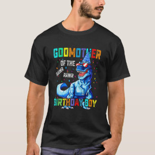 Camiseta Madrina Del Niño De Cumpleaños Graciosa Godmaterna