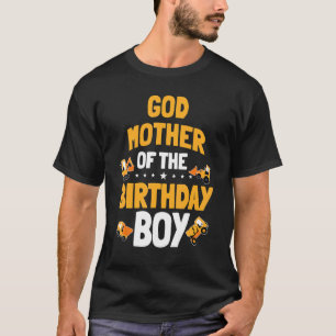 Camiseta Madrina Del Trabajador De Construcción Del Niño De