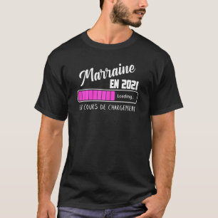 Camiseta Madrina En 2021 Cargando A La Madrina Futura