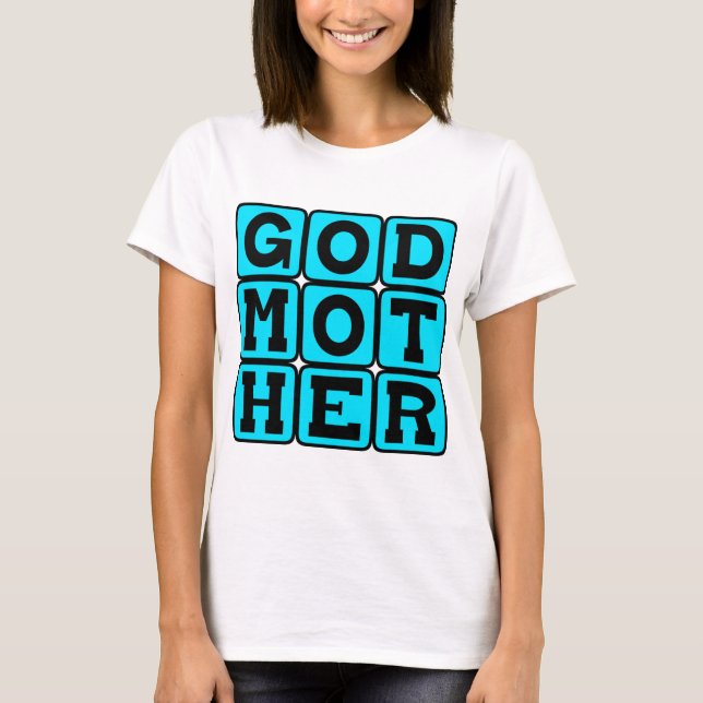 Camiseta Madrina, Protectora del Niño (Anverso)