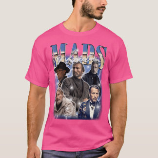 Camiseta Mads Mikkelsen Retro Bootleg Retro Bootleg