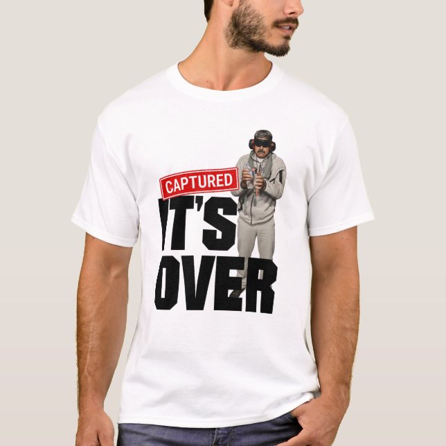 Camiseta Maduro Captured Venezuela freedom - Its Over (Anverso)
