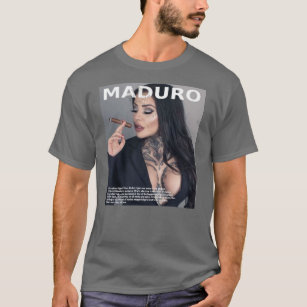 Camiseta Maduro Cigar Tee Shirt para el aficionado al tabac