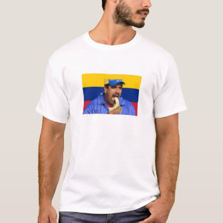 Camiseta Maduro comiendo plátano