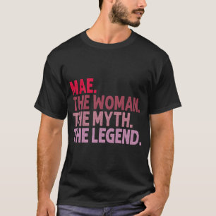 Camiseta Mae El Mito Personalizado De La Leyenda
