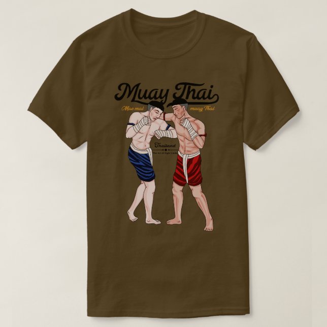 Camiseta Mae Mai Muay Thai 4 (Diseño del anverso)